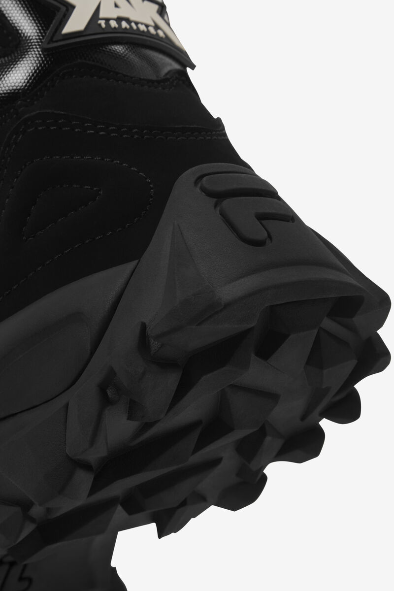 Men's Fila Yak Black Winter Sneaker Boots | Fila Sneakers Black / Black | hbHCLkYbSz3