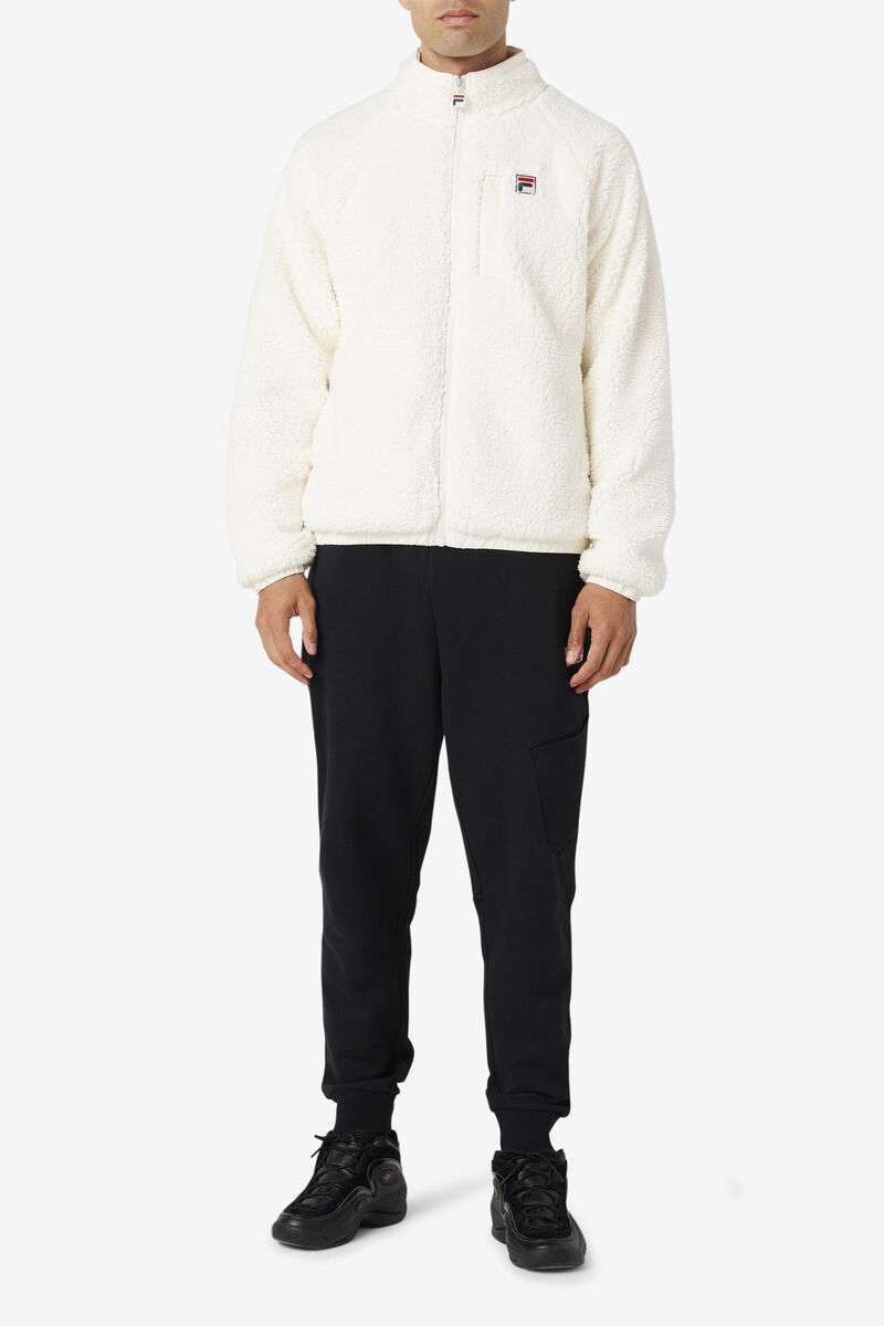 Men's Fila Yuri Jacket Jackets White | ilEMqOiaqUF