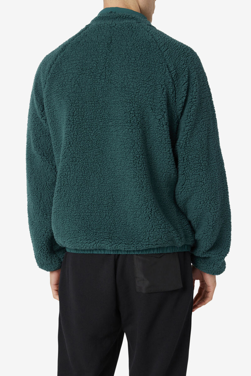 Men's Fila Yuri Jacket Outerwear Green | g9F8Oenam74