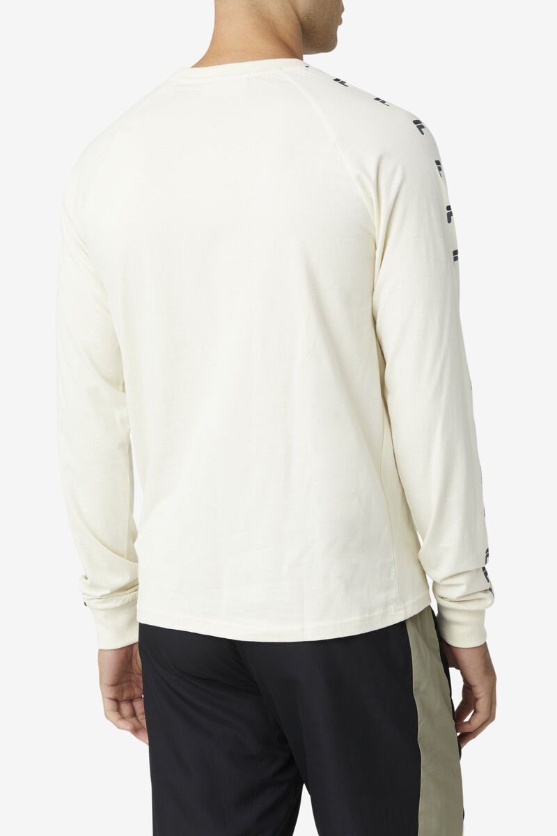 Men's Fila Zubby Long Sleeve Shirt Black | AbhJQHgTZyk