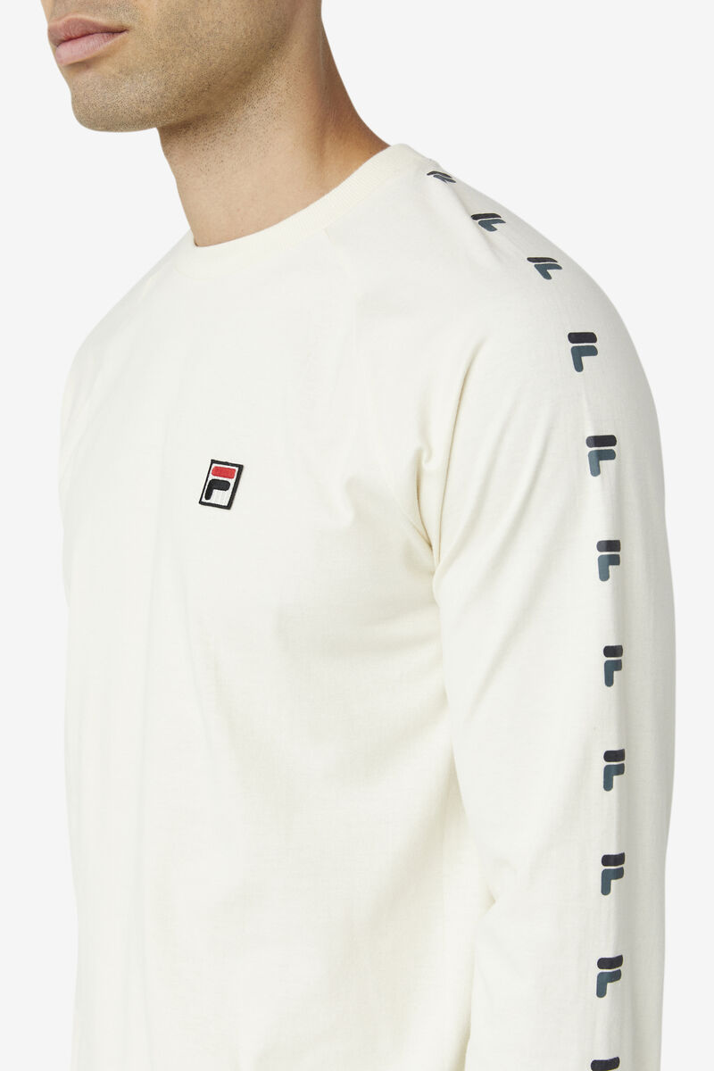 Men's Fila Zubby Long Sleeve Shirt Black | AbhJQHgTZyk