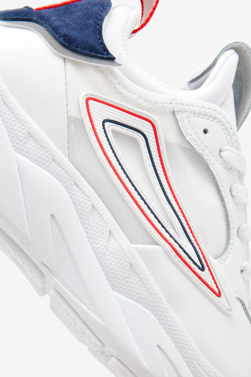 Women's Fila Amore Sneakers White / Navy / Red | 3u5EXti2fvS