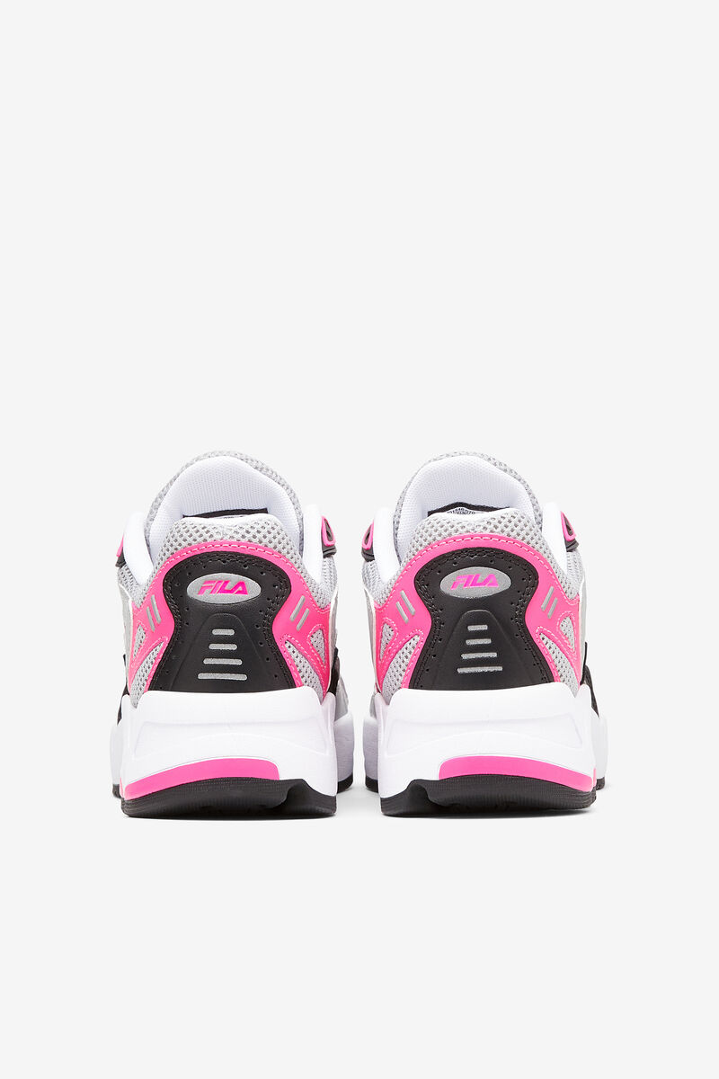 Women's Fila Archive Rjv Sneakers Metal Silver / Pink / White | 5wjoT9GPTCc