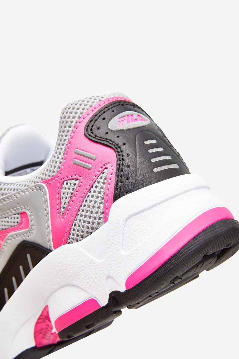 Women's Fila Archive Rjv Sneakers Metal Silver / Pink / White | 5wjoT9GPTCc