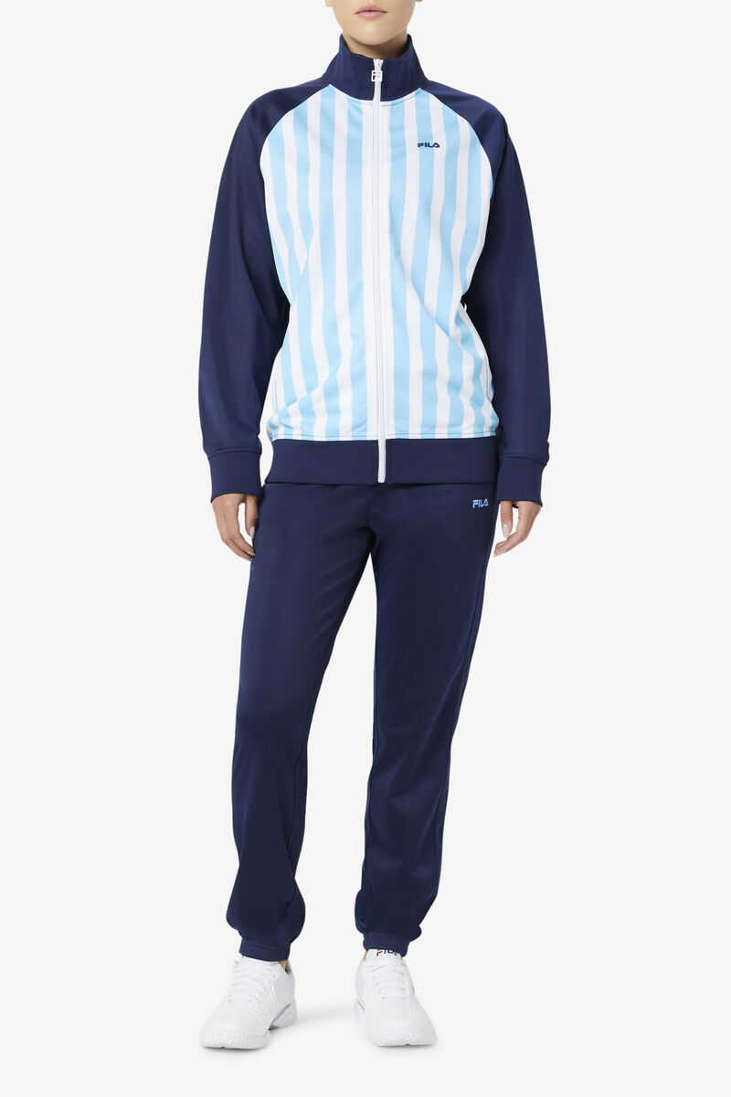Women's Fila Argentina Track Pant Tracksuits Navy | 9dNf8W4I5xW