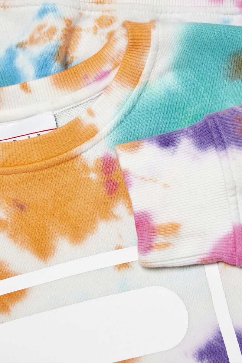 Women's Fila Ashley Tie Dye Sweatshirt Sweatshirts Multicolor | DJhqjTybyVi