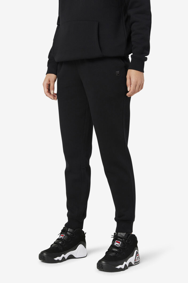 Women's Fila Avah Jogger Pants Black | zY4F7QKEype