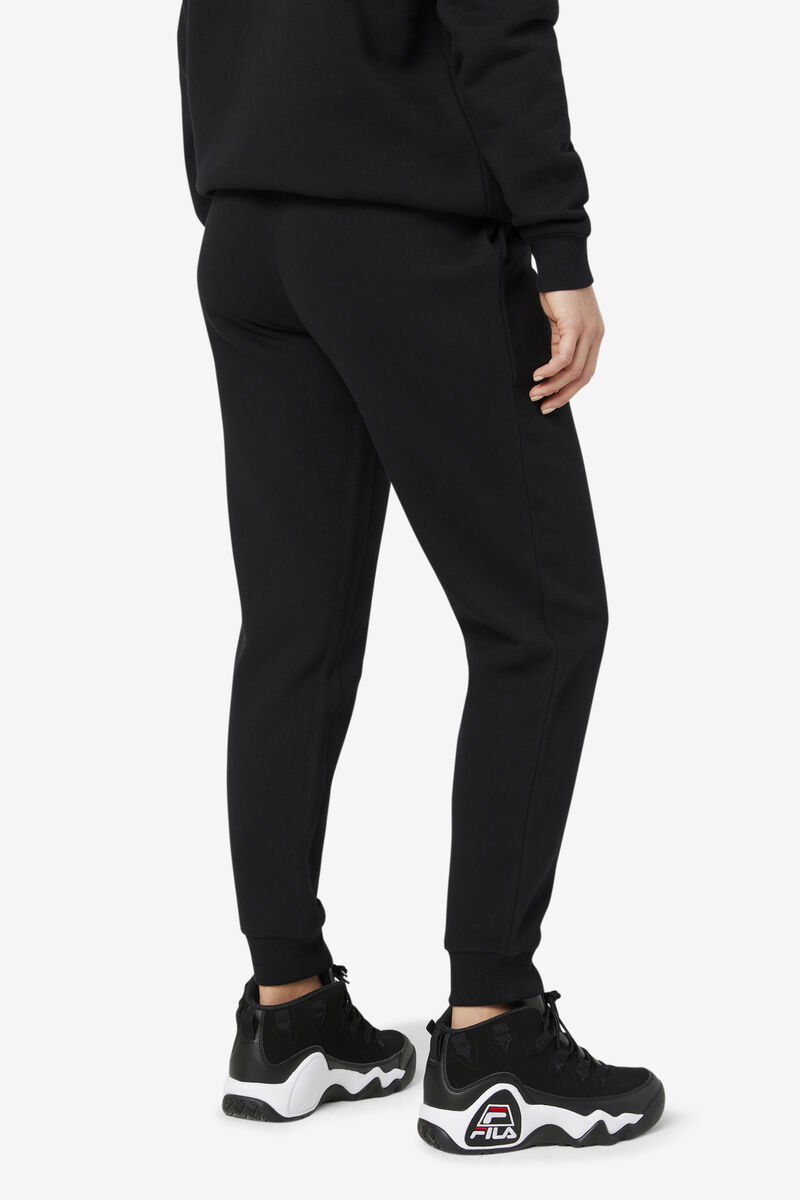 Women's Fila Avah Jogger Pants Black | zY4F7QKEype