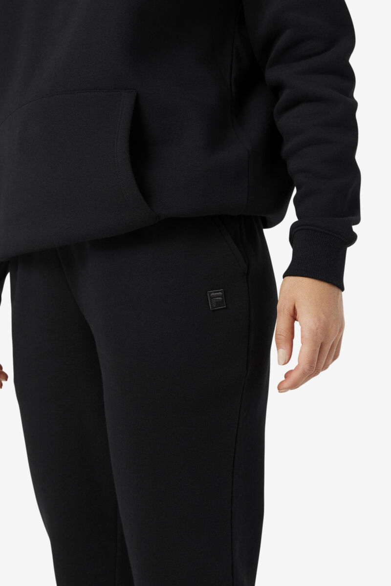 Women's Fila Avah Jogger Pants Black | zY4F7QKEype