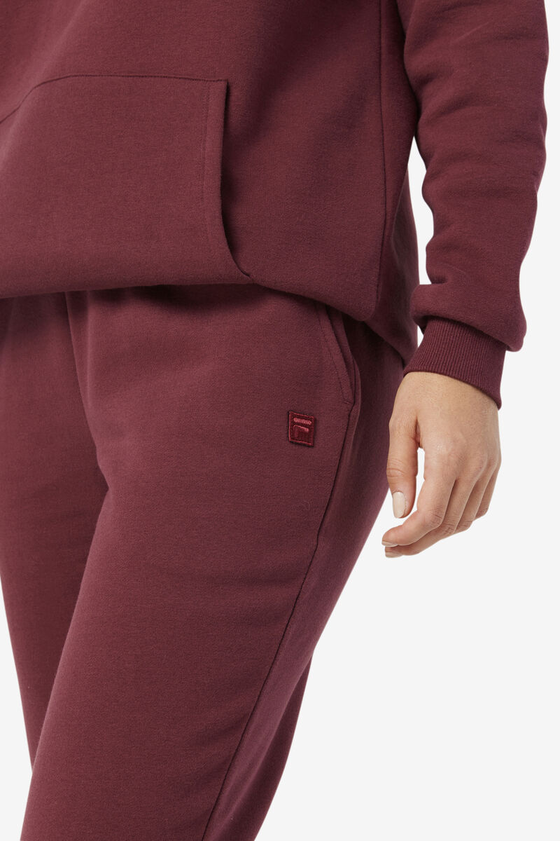 Women's Fila Avah Jogger Pants Brown | Wr5dgvn8rFZ