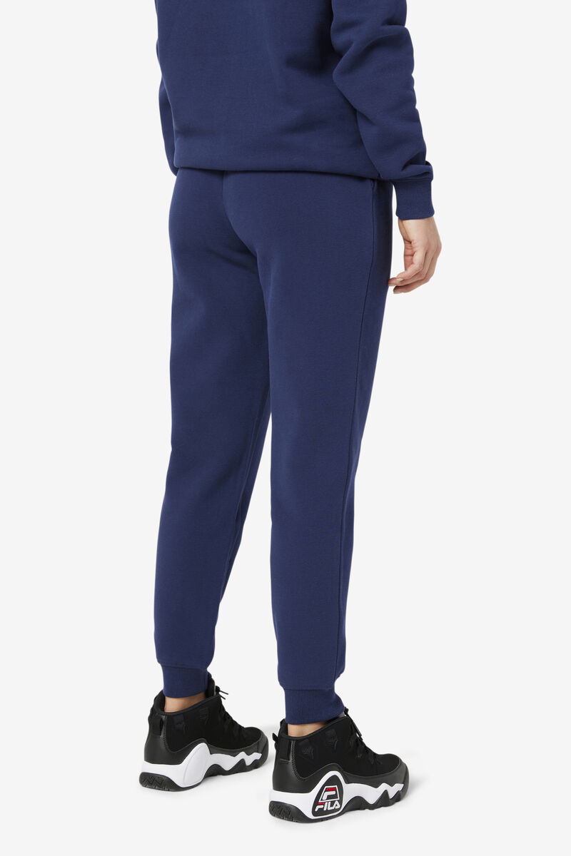 Women's Fila Avah Jogger Pants Navy | riVAkrxCS9v