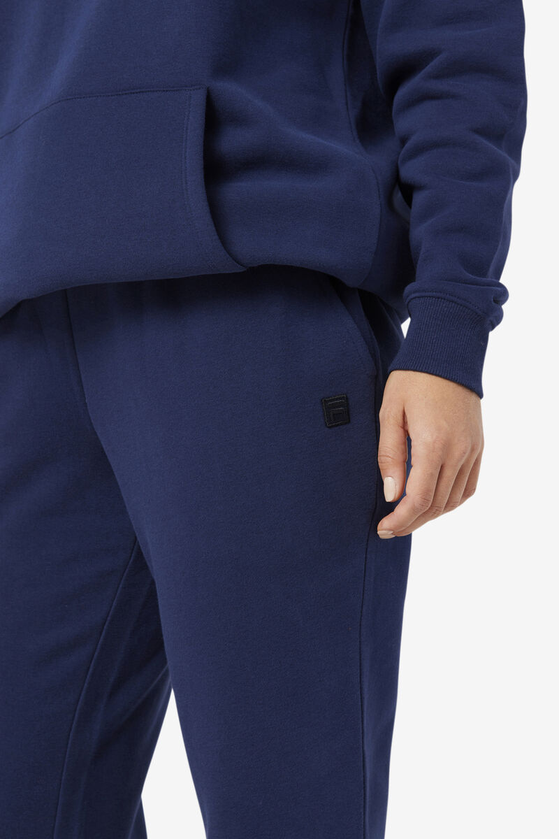 Women's Fila Avah Jogger Pants Navy | riVAkrxCS9v