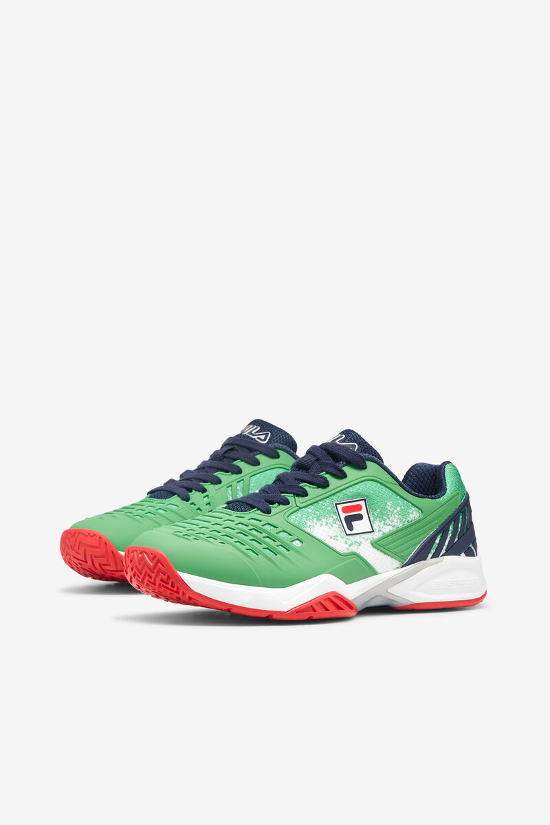 Women's Fila Axilus 2 Energized Le Tennis Shoes White / Navy | bihTQwp26Qy