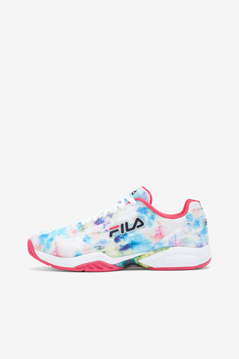 Women's Fila Axilus 2 Energized Tennis Shoes Multicolor / White / Red | 3P9E9N5fn69