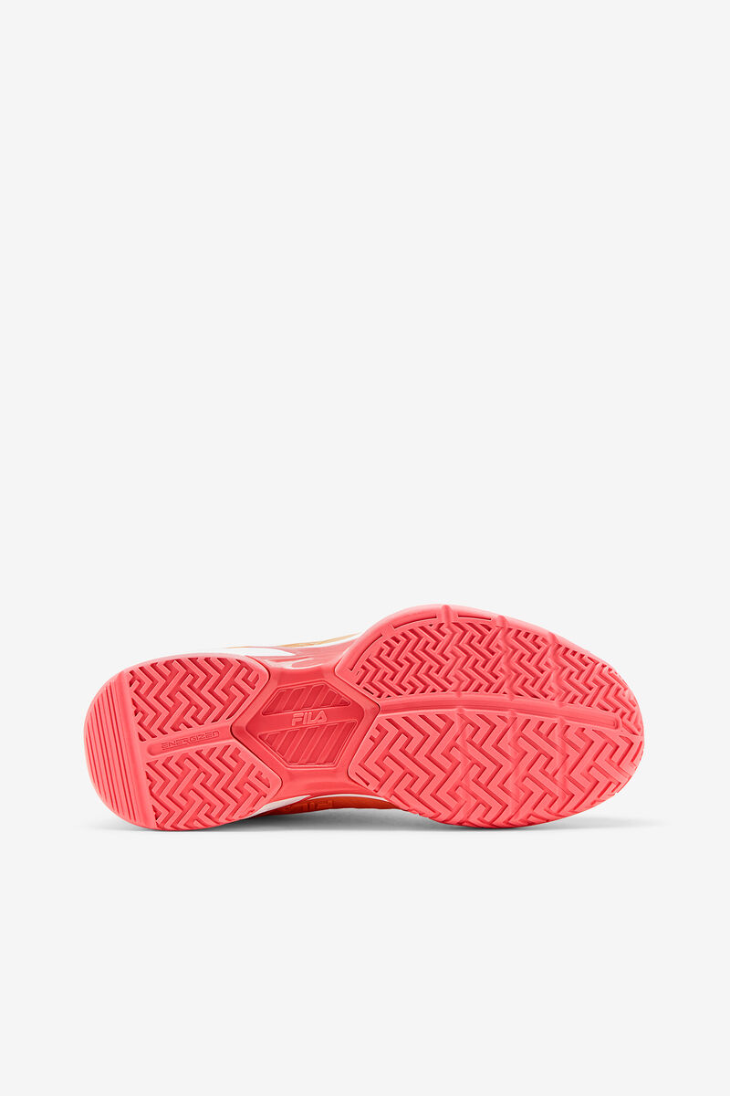Women's Fila Axilus 2 Energized Tennis Shoes White / Coral | ArOP7OOhORS