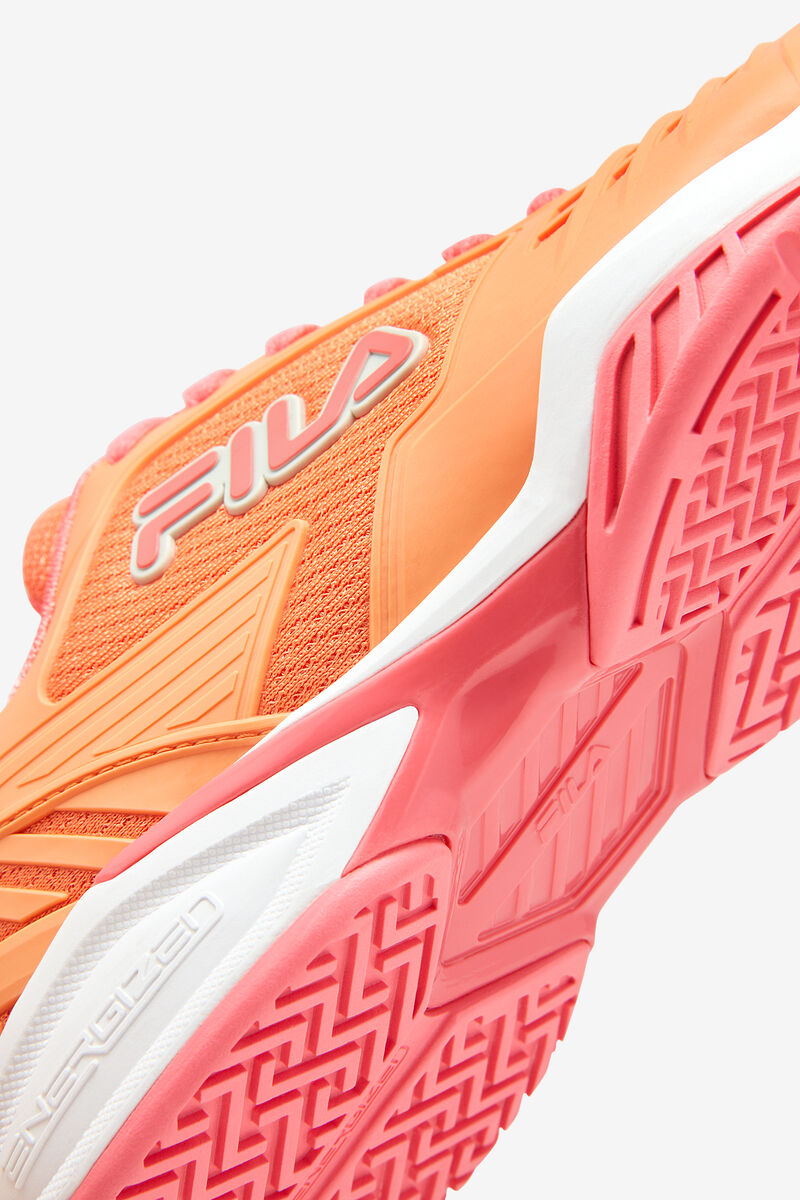 Women's Fila Axilus 2 Energized Tennis Shoes White / Coral | ArOP7OOhORS