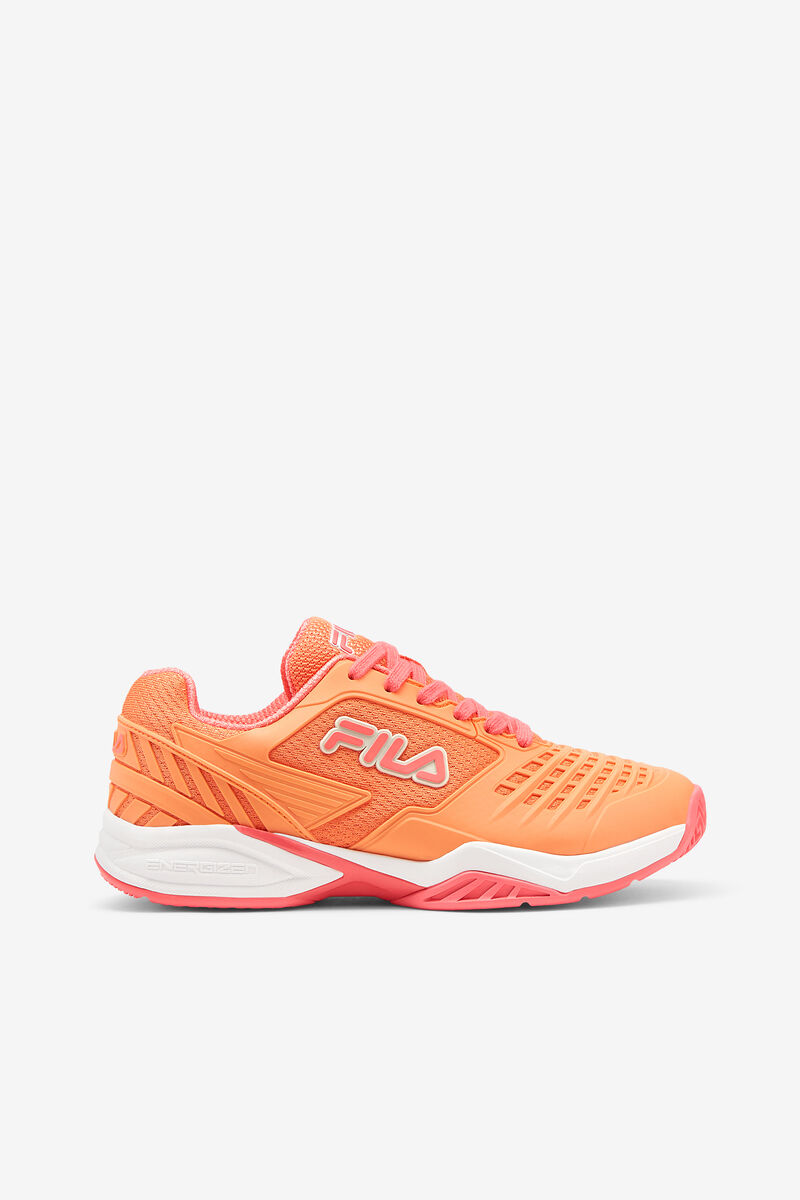 Women\'s Fila Axilus 2 Energized Tennis Shoes White / Coral | ArOP7OOhORS