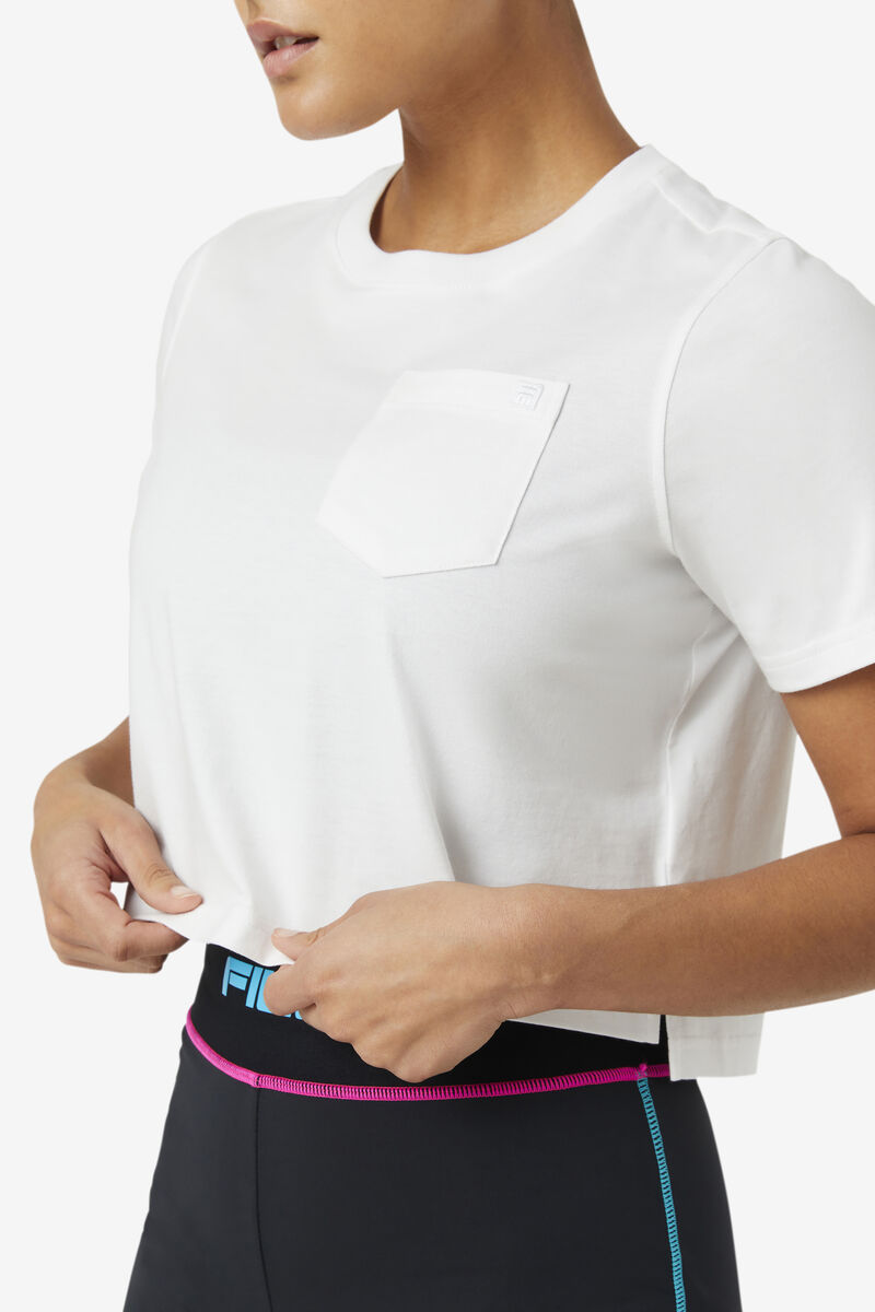 Women's Fila Blenda T Shirts White | 9m5KUWgSF14