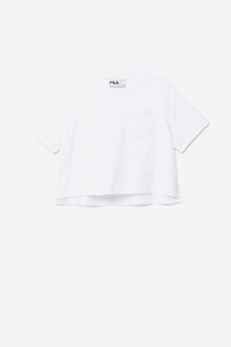 Women\'s Fila Blenda T Shirts White | 9m5KUWgSF14