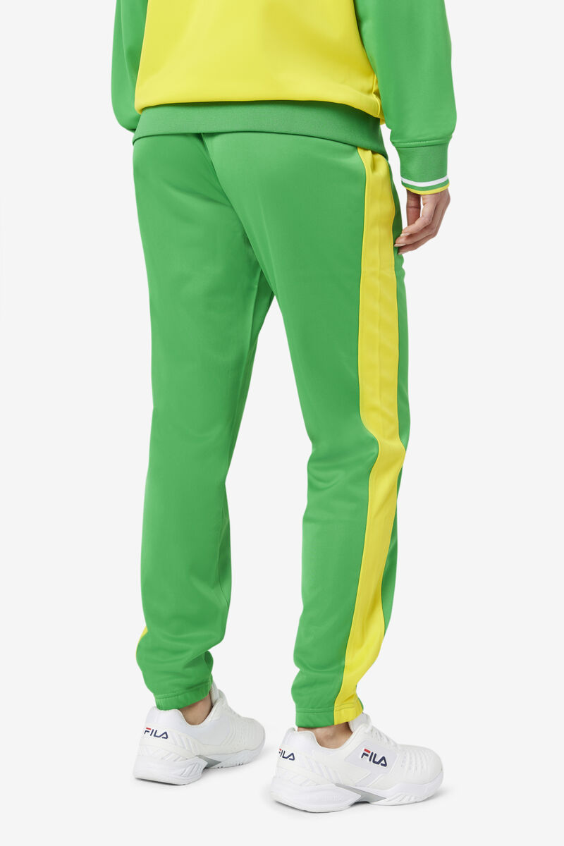 Women's Fila Brazil Track Pant Tracksuits Green / Yellow | y9nDZmtevlY