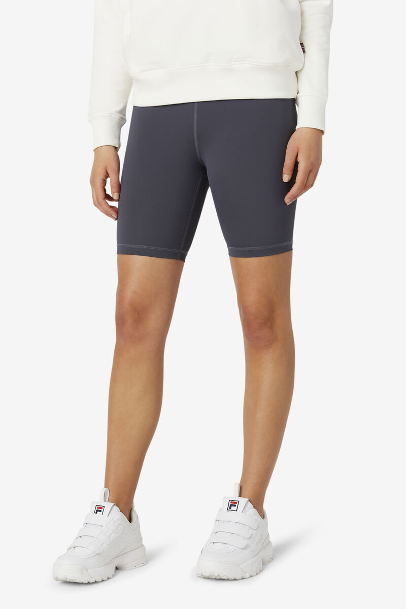 Women's Fila Callia Bike Short Leggings Dark Grey | 2vQ9RvhE4HP