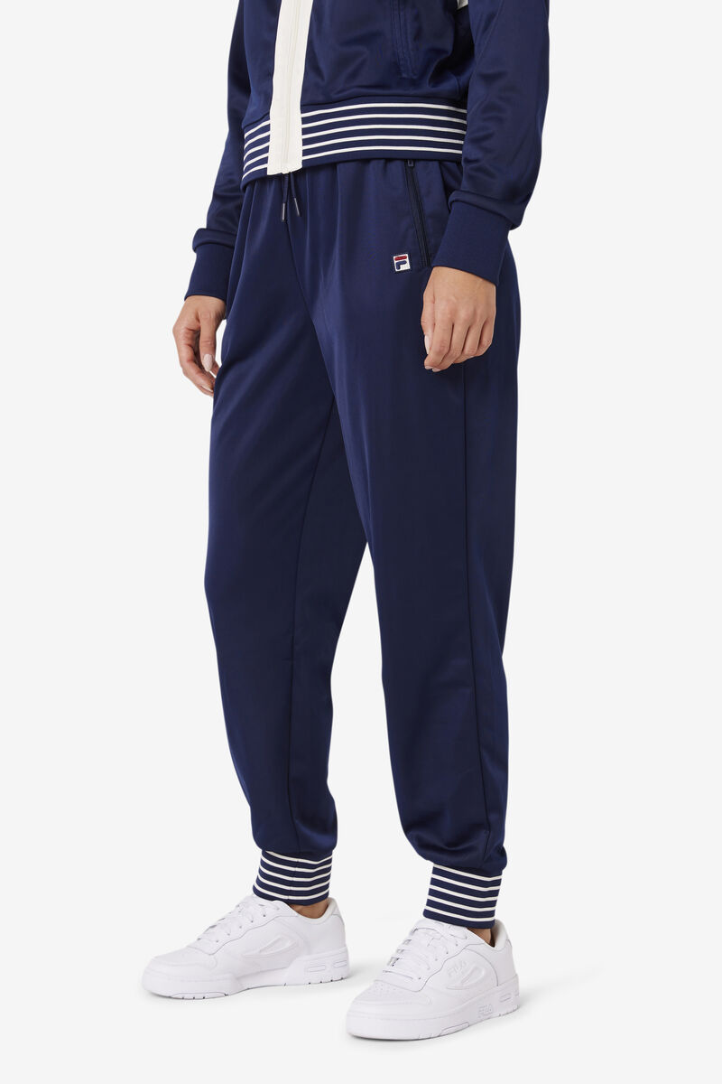 Women's Fila Charlie Track Pant Tracksuits Navy | NJlVMvLrzEK