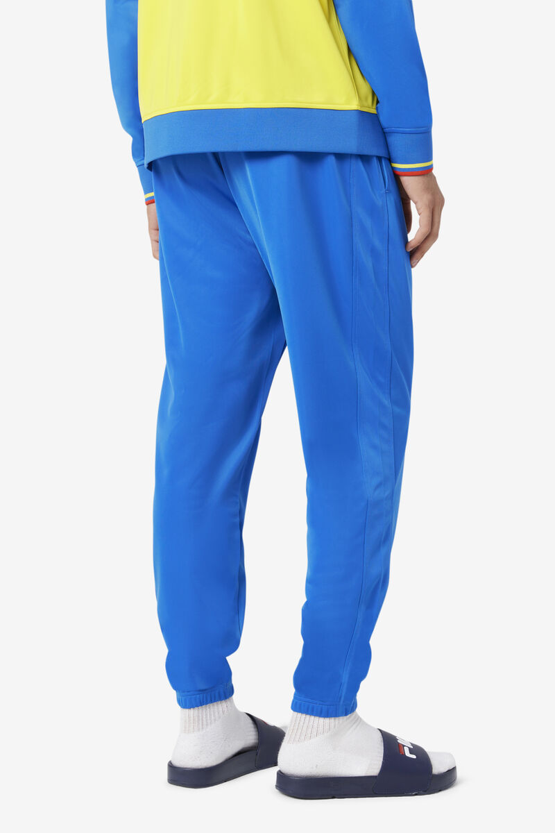 Women's Fila Colombia Track Pant Tracksuits Blue / Red | nbN3XRdIXGs