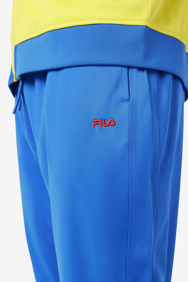 Women's Fila Colombia Track Pant Tracksuits Blue / Red | nbN3XRdIXGs