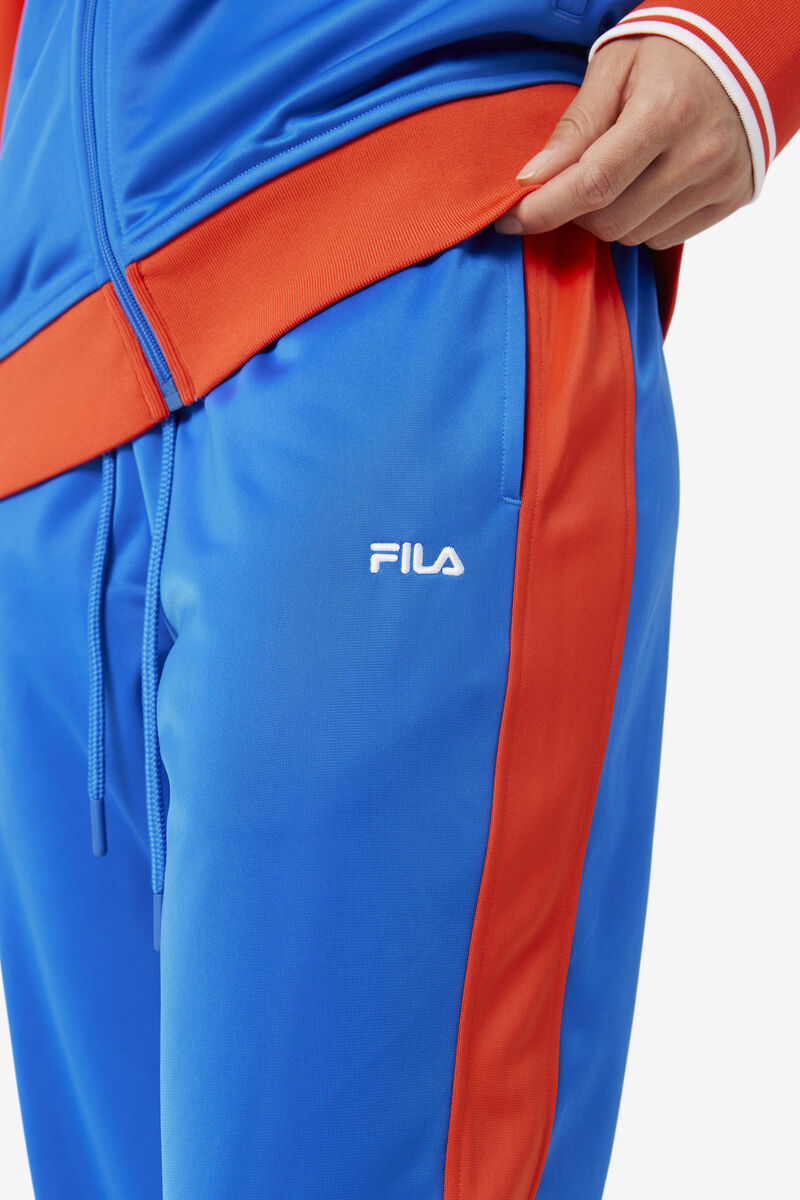 Women's Fila Cuba Pant Pants Blue / Red | P2b3BLrJVeq