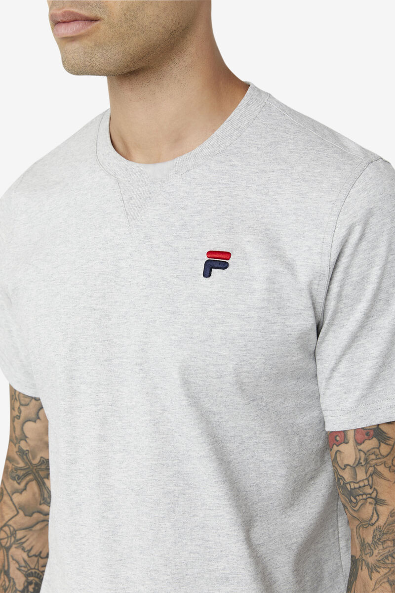 Women's Fila Derion T Shirts Light Grey | Bz9NJPS1rWJ