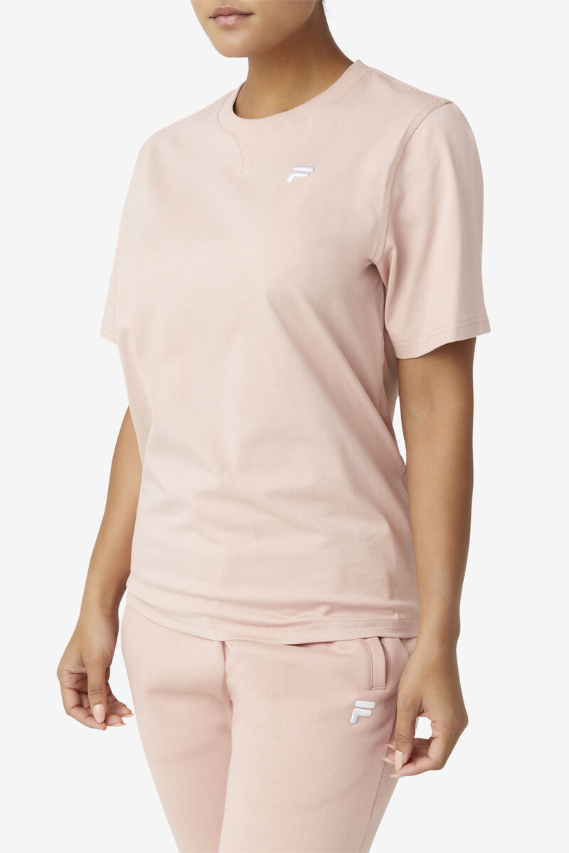 Women's Fila Derion T Shirts Rose | qfEhtqd2HLx