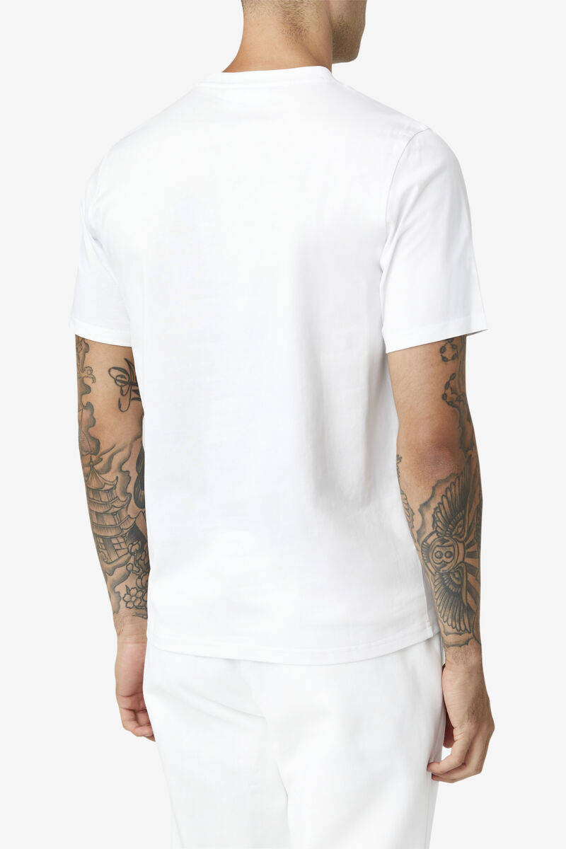 Women's Fila Derion T Shirts White | W3cHMwn3ua4