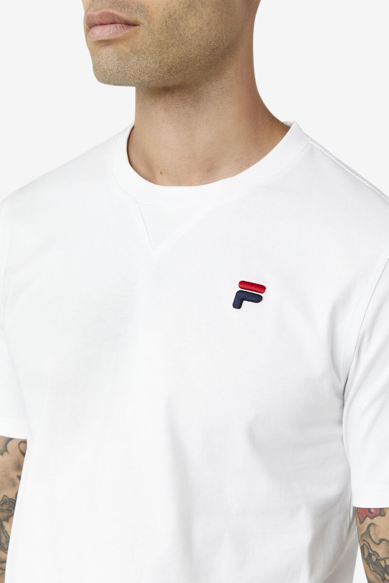 Women's Fila Derion T Shirts White | W3cHMwn3ua4