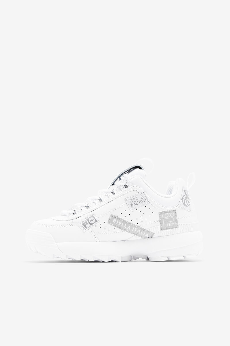 Women's Fila Disruptor 2 110th Year Anniversary Platform Shoes White / White / White | em6p569ejMx