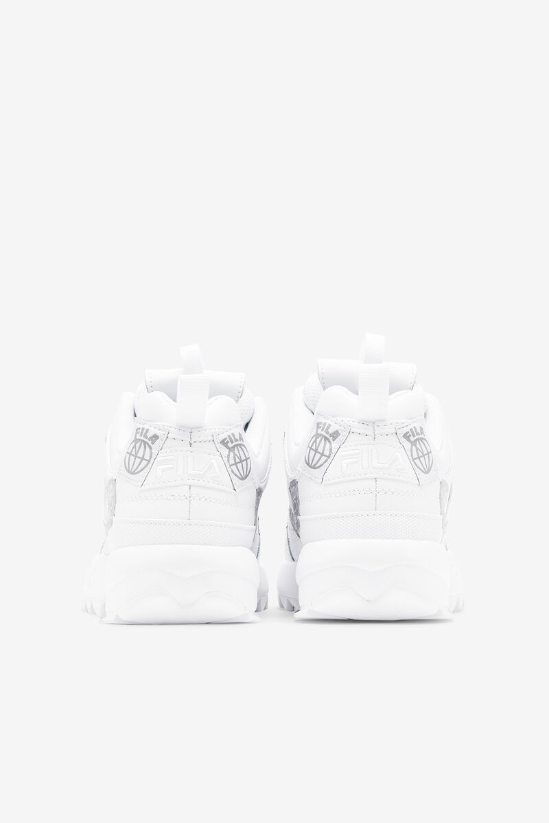 Women's Fila Disruptor 2 110th Year Anniversary Platform Shoes White / White / White | em6p569ejMx