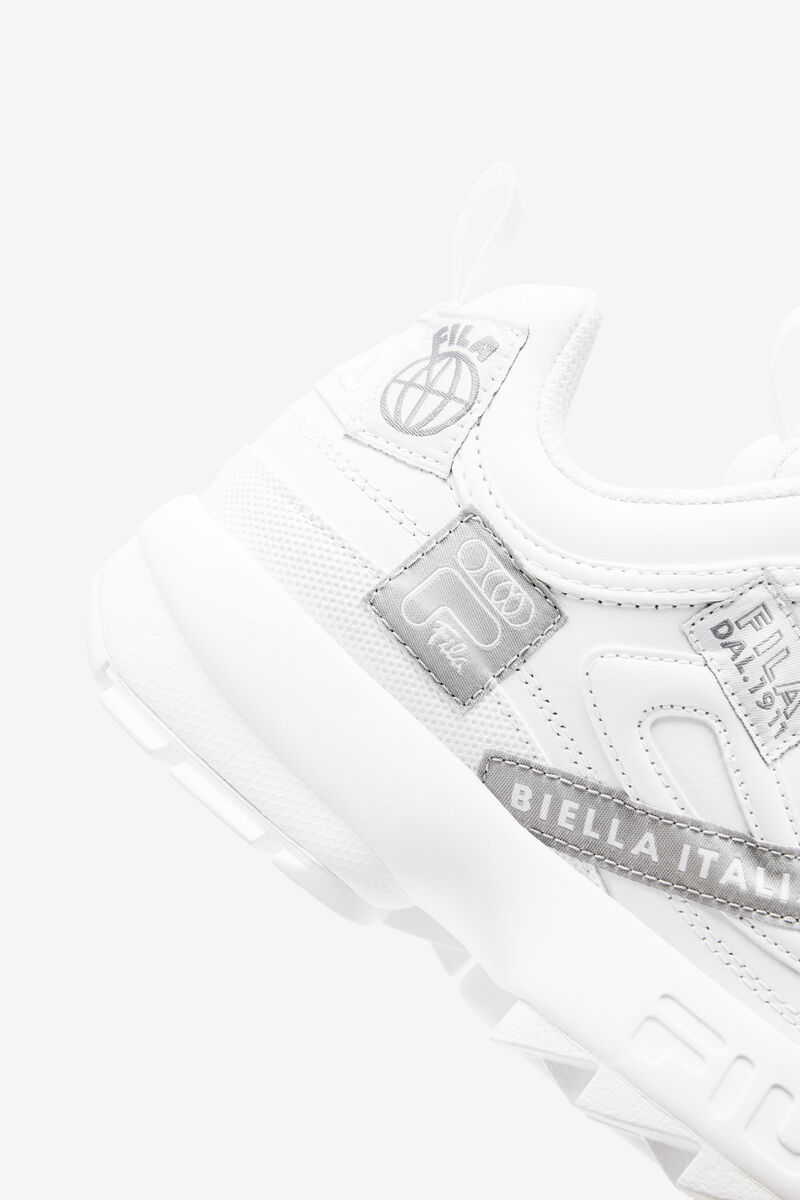 Women's Fila Disruptor 2 110th Year Anniversary Platform Shoes White / White / White | em6p569ejMx
