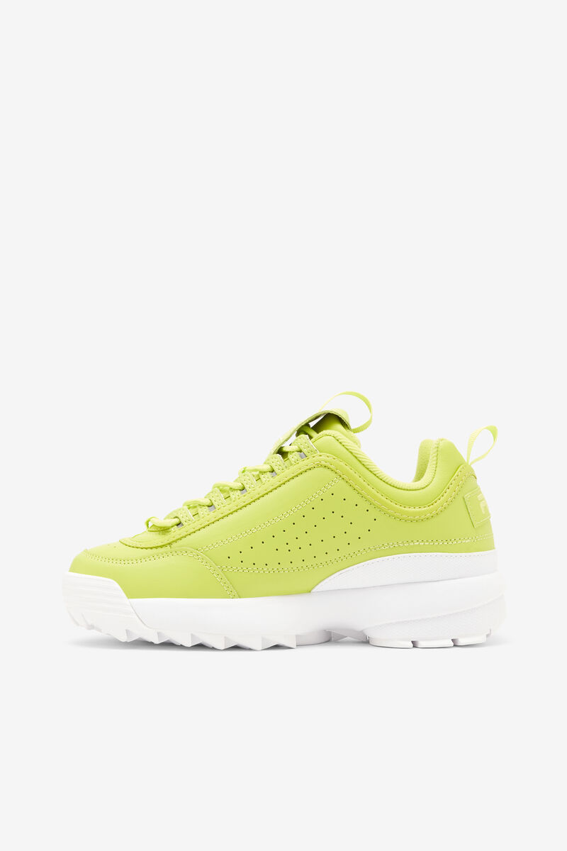Women's Fila Disruptor 2 Premium Platform Shoes Light Green / Light Green / White | 4I2NbzncQ2X
