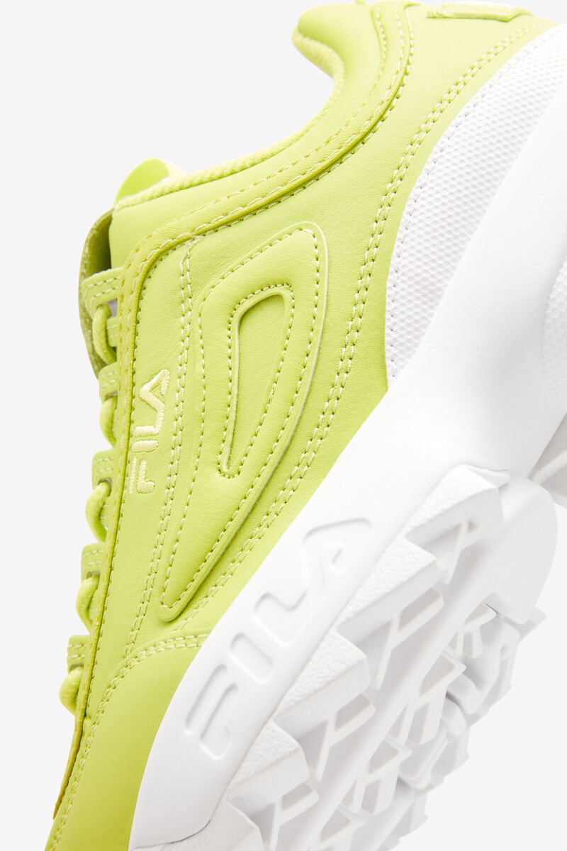Women's Fila Disruptor 2 Premium Platform Shoes Light Green / Light Green / White | 4I2NbzncQ2X