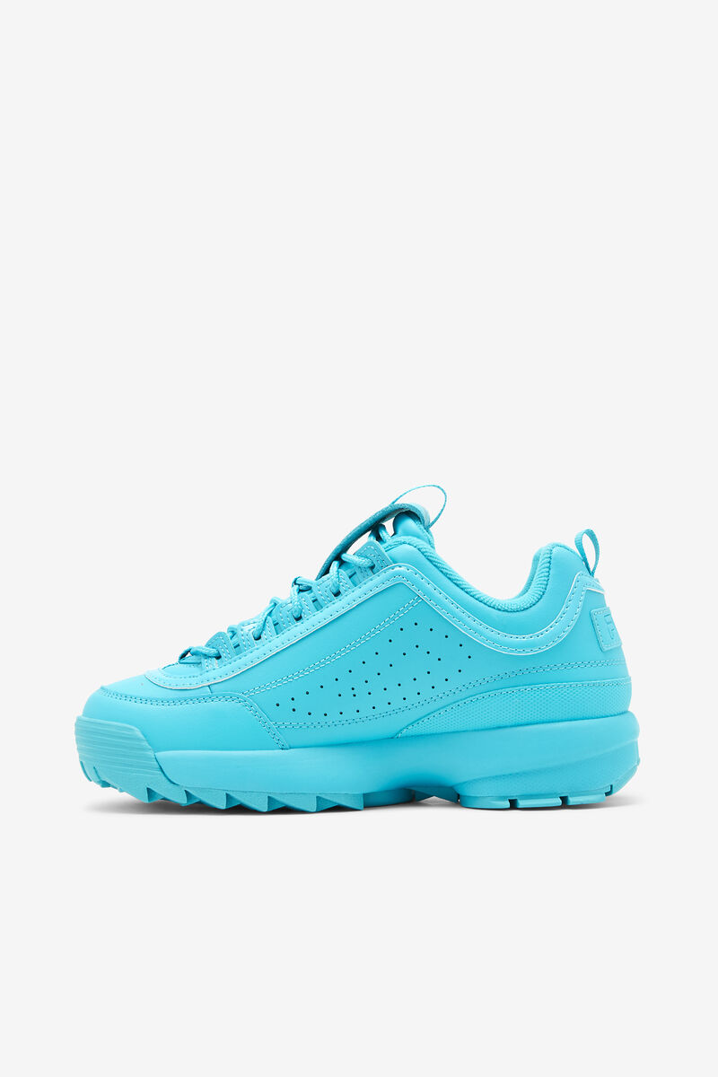 Women's Fila Disruptor 2 Premium Platform Shoes Blue / Blue / Blue | V4fLrZUd8Cz