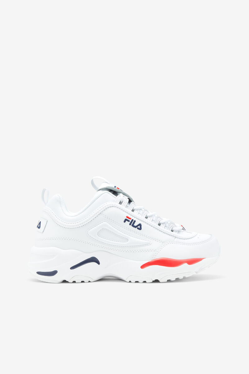 Women\'s Fila Disruptor 2 X Ray Tracer Sport Shoes White / Navy / Red | 5kkTR9HAM1g