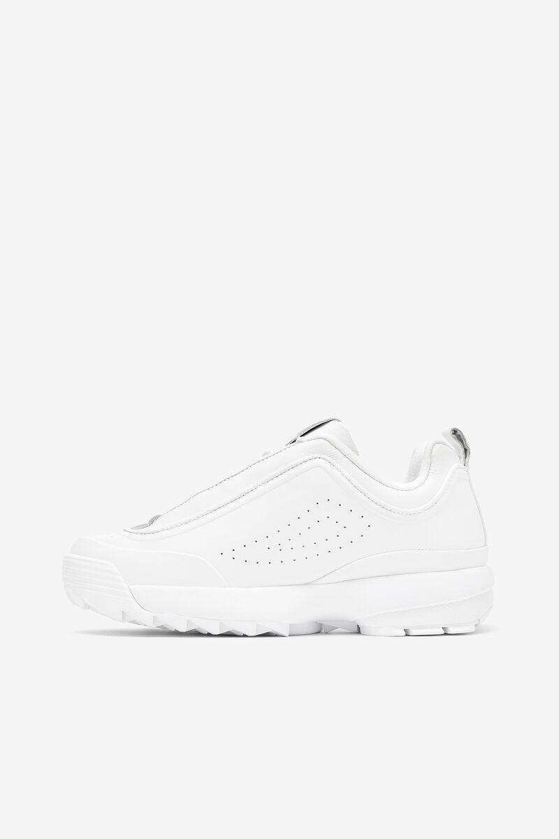 Women's Fila Disruptor Zero Platform Shoes White / White / White | MkNugmdmC3d