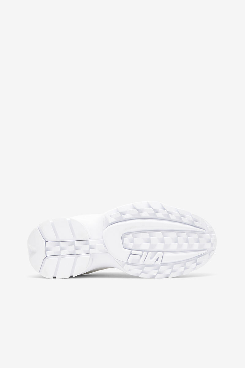 Women's Fila Disruptor Zero Platform Shoes White / White / White | MkNugmdmC3d