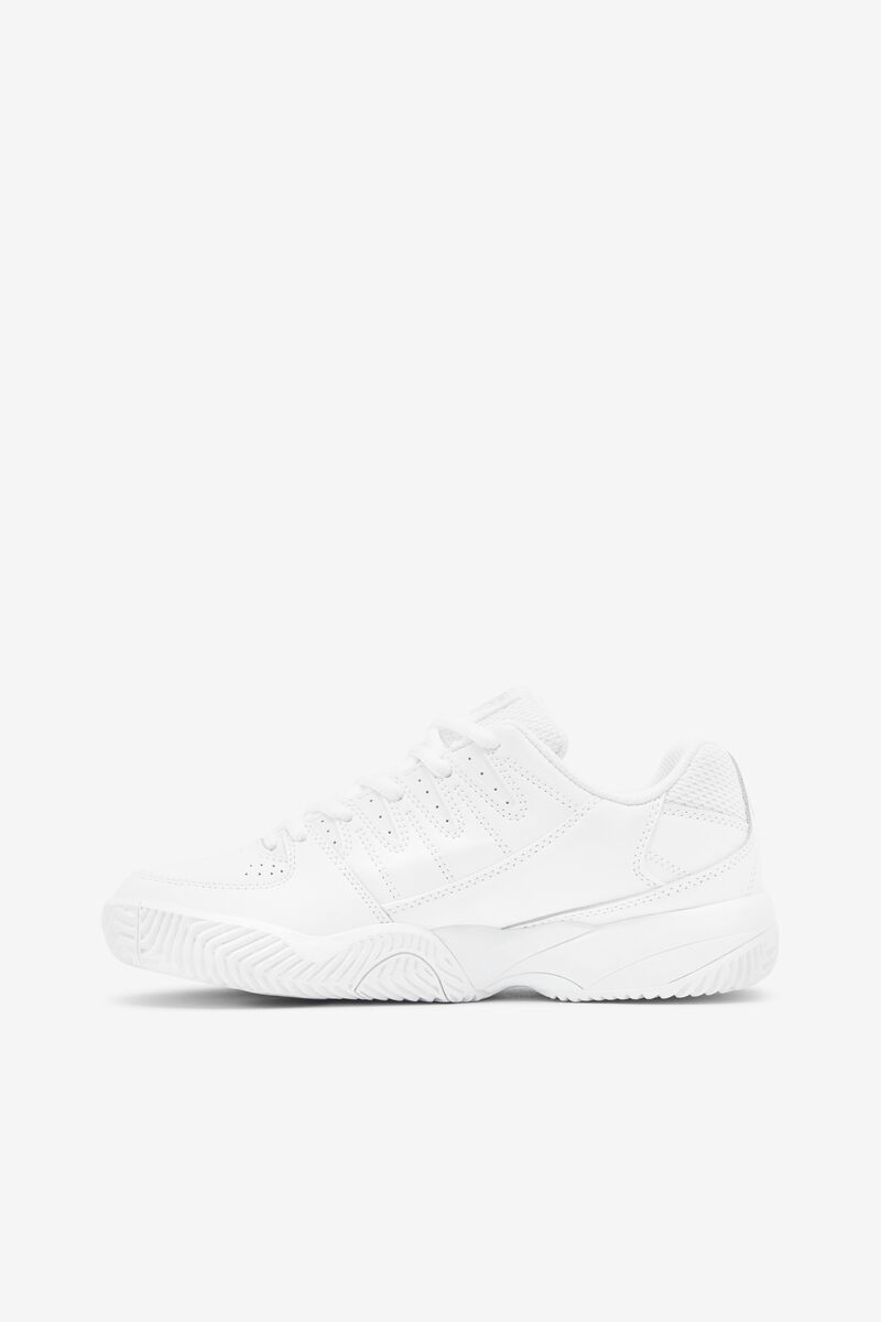 Women's Fila Double Bounce Sport Shoes White / Metal Silver | k4JAgMy6uiB