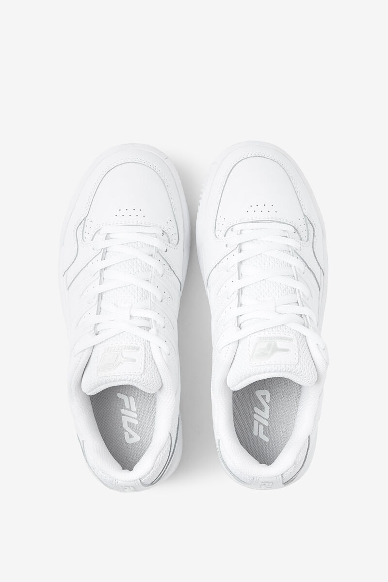 Women's Fila Double Bounce Sport Shoes White / Metal Silver | k4JAgMy6uiB