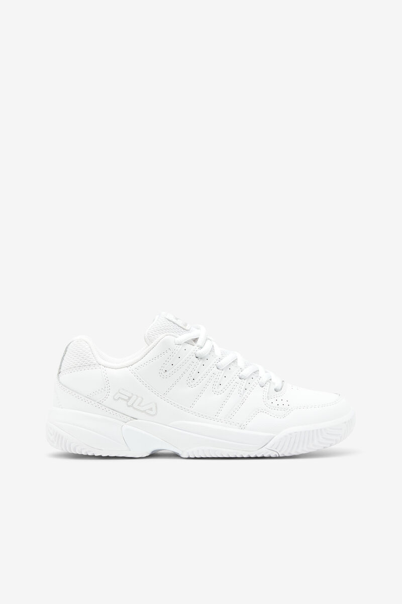 Women\'s Fila Double Bounce Sport Shoes White / Metal Silver | k4JAgMy6uiB