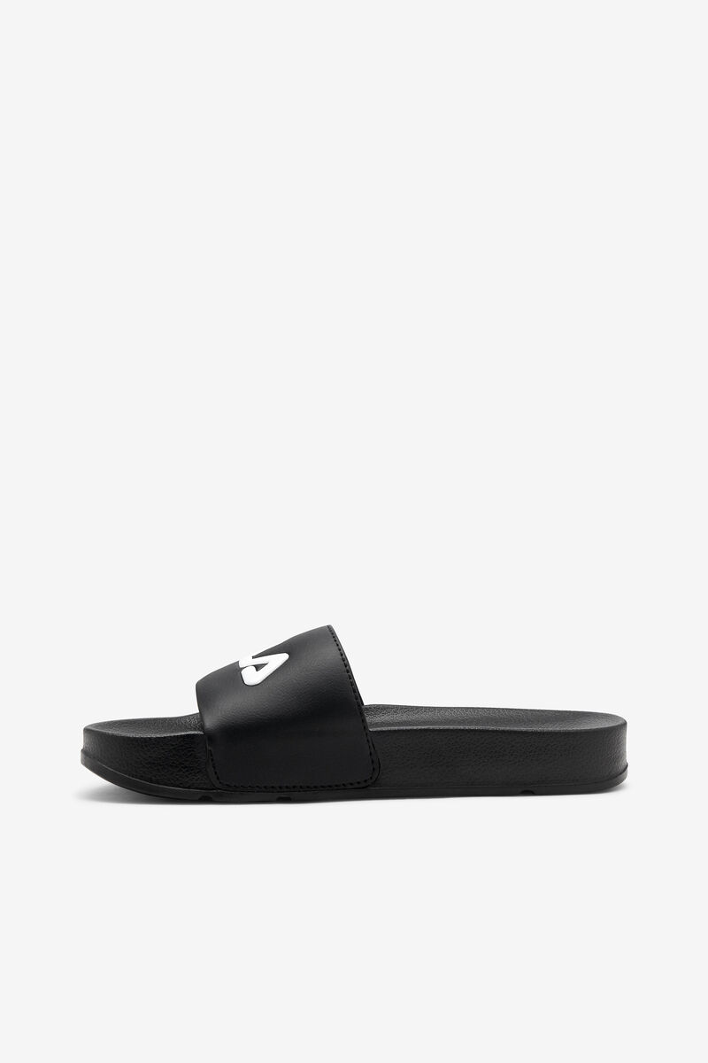 Women's Fila Drifter Sandals Black / Red / White | RHVUQG5NNOn