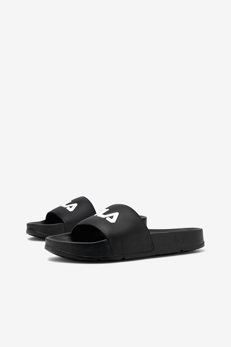 Women's Fila Drifter Sandals Black / Red / White | RHVUQG5NNOn