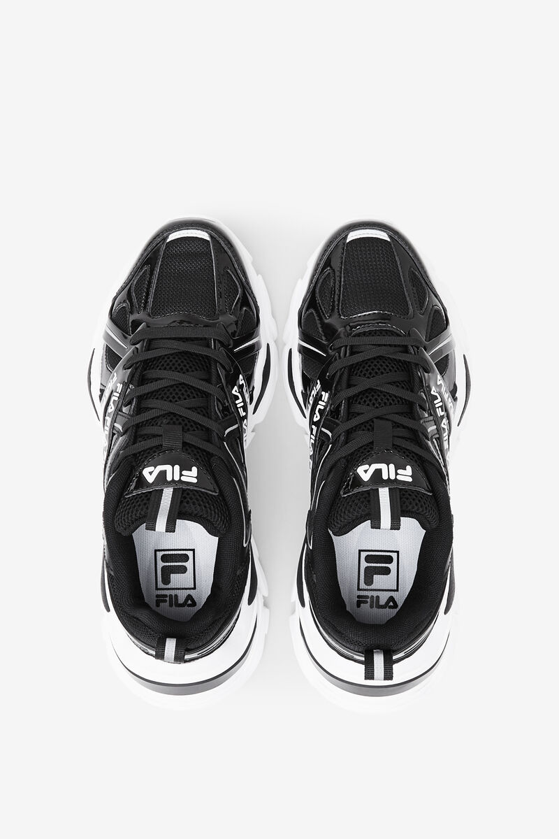 Women's Fila Electrove 2 Sneakers Black / Black / White | yjyz4991ykn