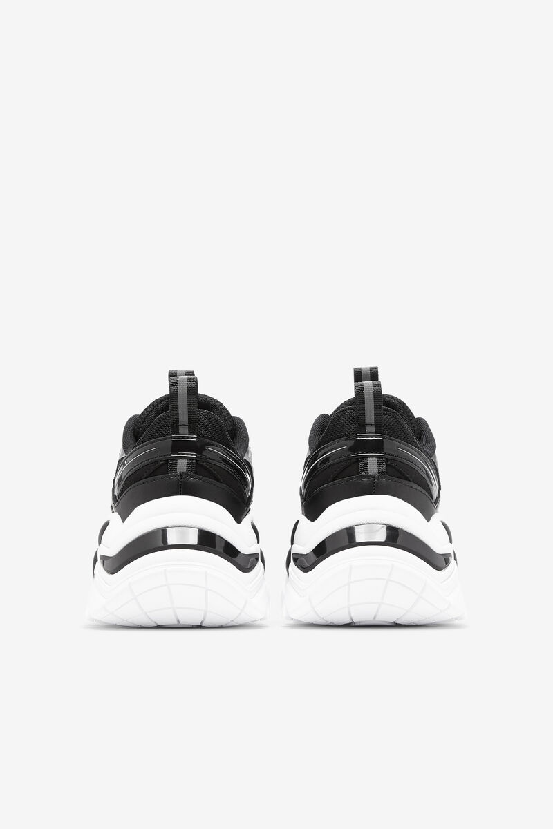 Women's Fila Electrove 2 Sneakers Black / Black / White | yjyz4991ykn