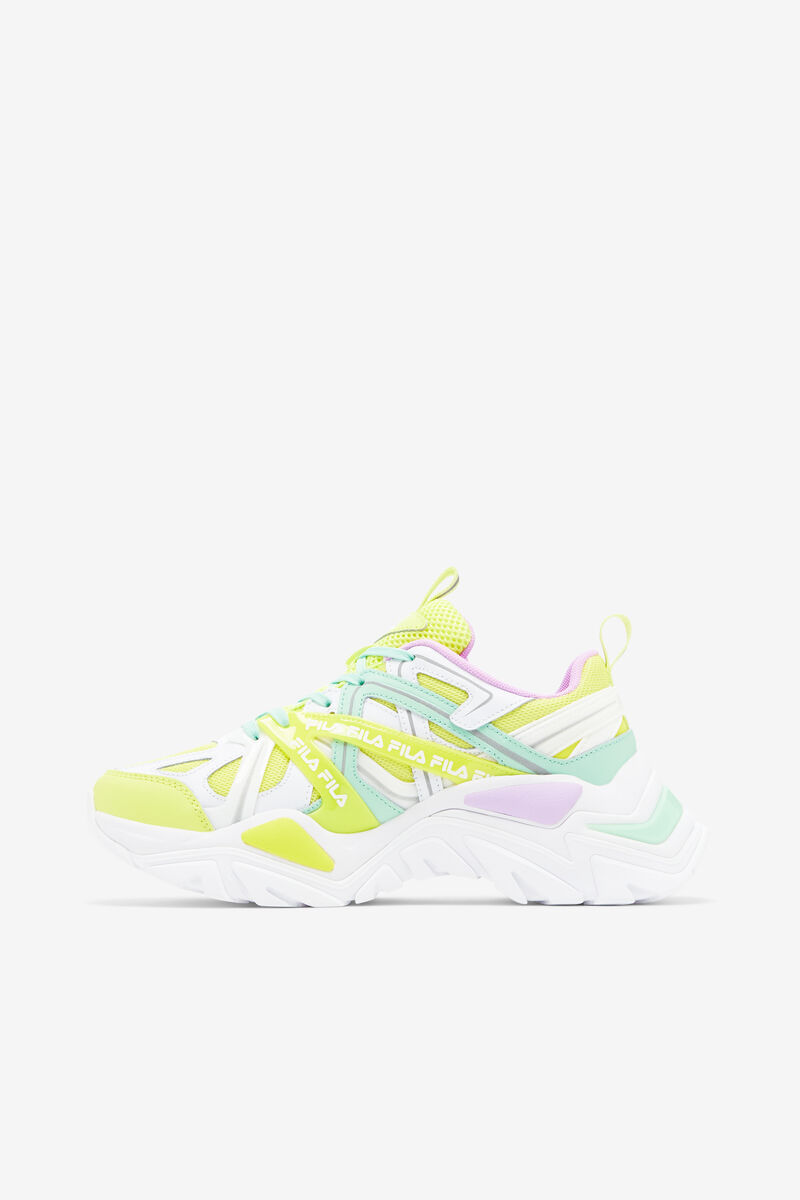 Women's Fila Electrove 2 Sneakers Green Grey | a6kxnPM2eEa